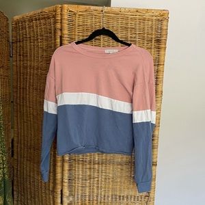 Gaze Long Sleeve boyfriend Crop